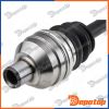 Demi-Arbre de Transmission MTM droite pour OPEL | NPW-PL-165, 17-1196